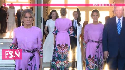 melania valentino jumpsuit